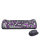 CANYON Zestaw klawiatura i mysz HSET-W6 Violet z podkładką - 1283178 - zdjęcie 2